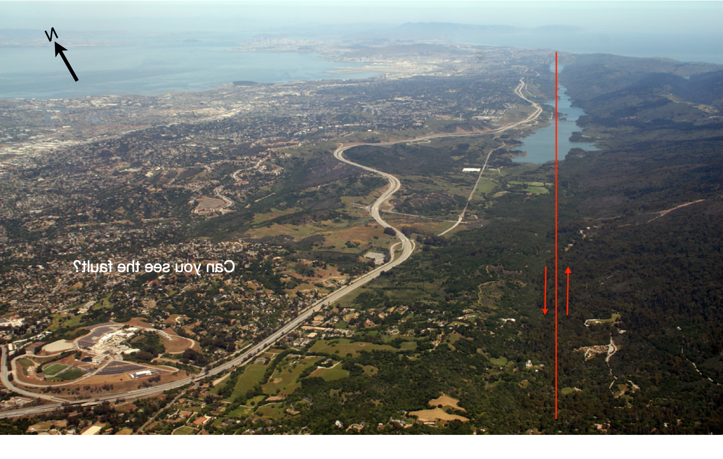 San Andreas fault photo